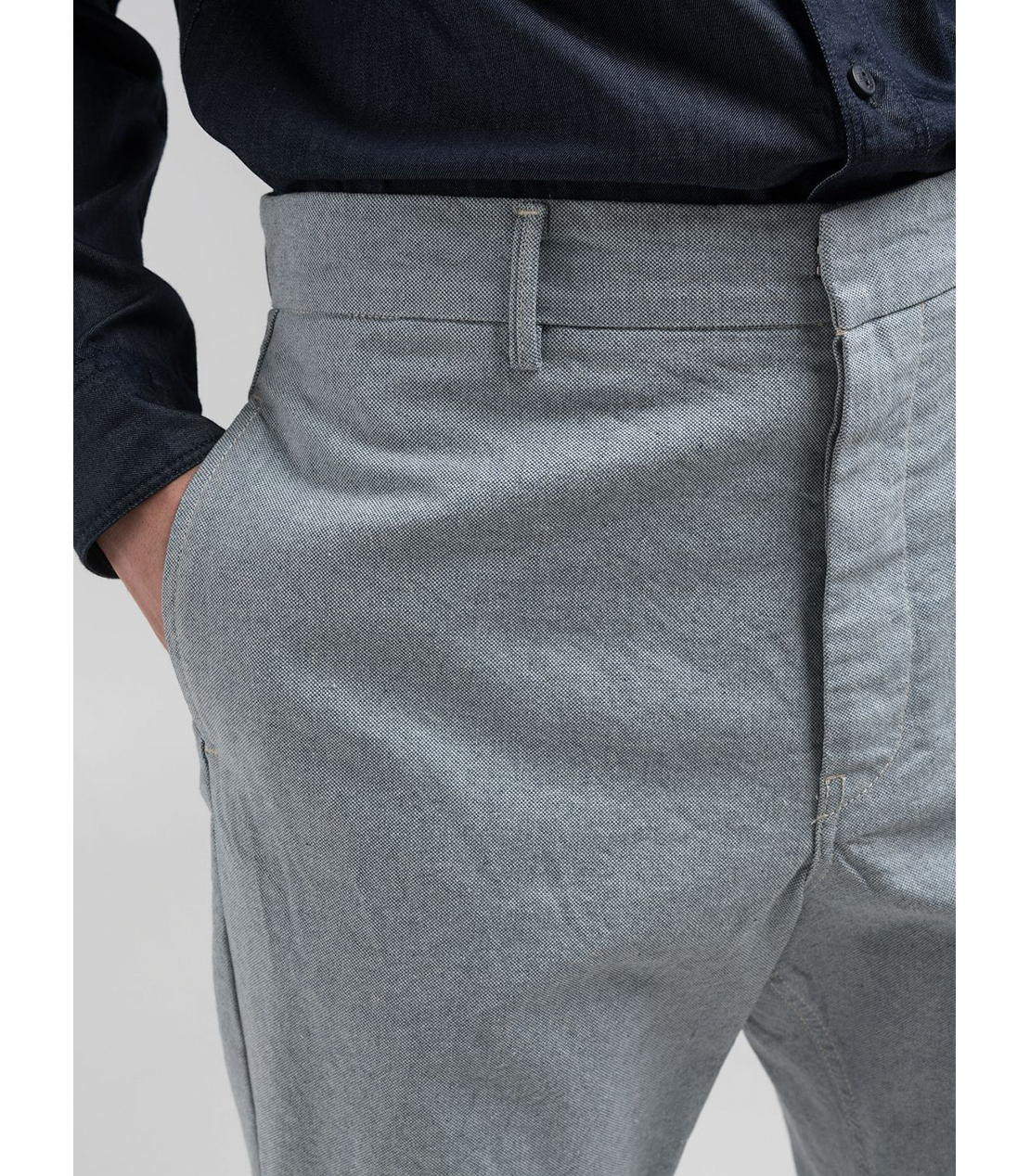 リサイクルコットンリラックスパンツ（セットアップモデル） 詳細画像 ライトブルー 5